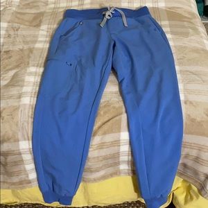 FIGS Joggers scrubs Ceil Blue